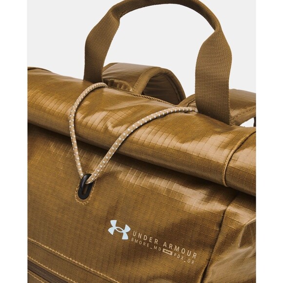 Under Armour UA Summit Small Backpack Coyote Camel Brown Waterproof $140 NEW - Picture 3 of 16